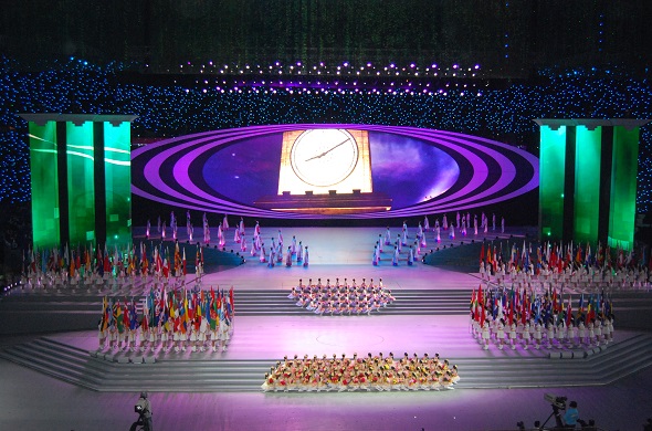Shanghai EXPO Stage Rental LED Display