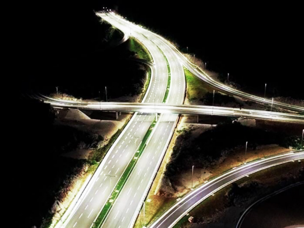 Sansi LED Lighting Illuminates A National Highway in Europe: A Remarkable Collaboration