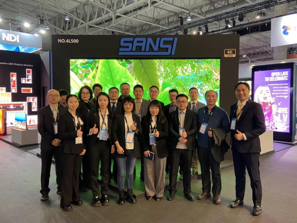 ISE 2025, Innovating Digital Signage and LED Media Display with AI Integration by Sansi LED